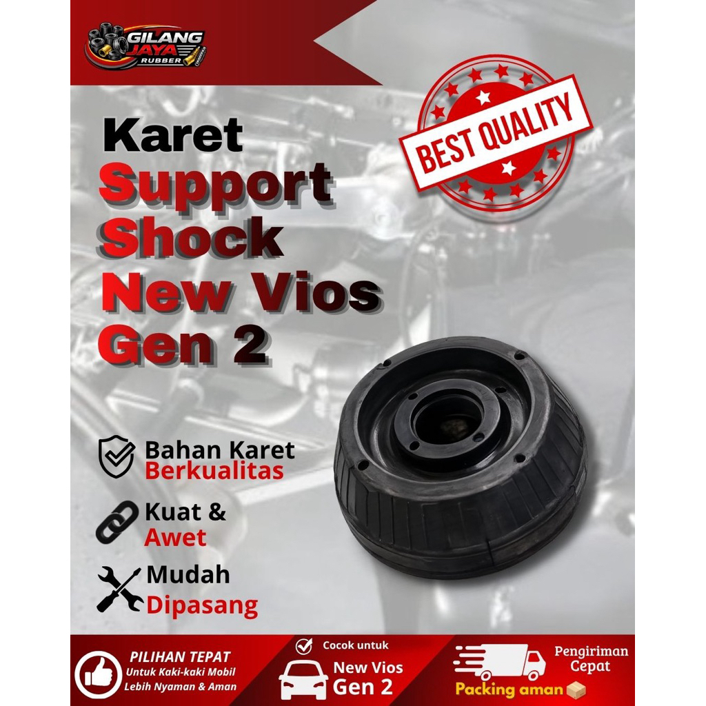 Karet Support Shock New Vios Gen 2