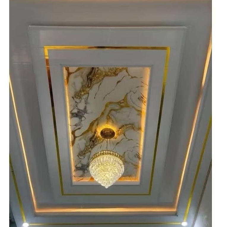 plafon gypsum terpasang minimalis