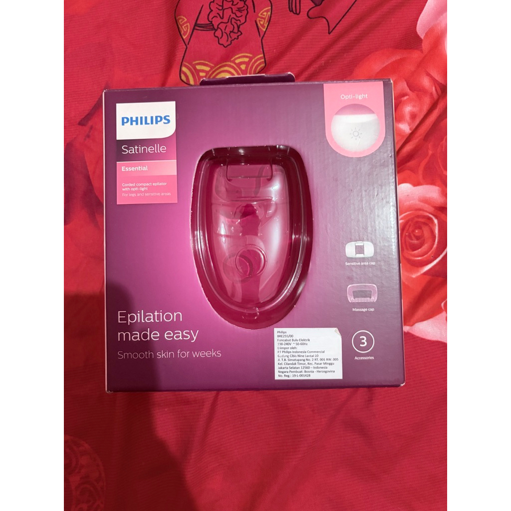 Preloved Philips Epilator BRE255/00