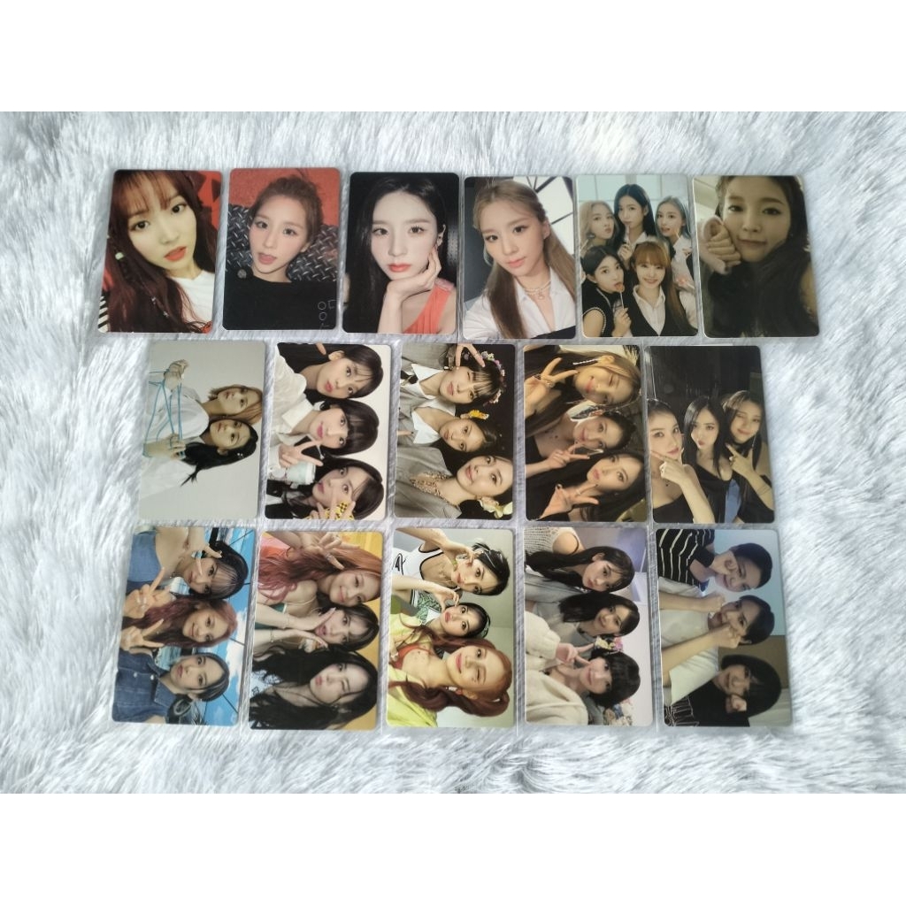 PHOTOCARD PC OFFICIAL GFRIEND VIVIZ LOONA WOOAH OH MY GIRL YUJU SINB EUNHA UMJI HEEJIN ARIN