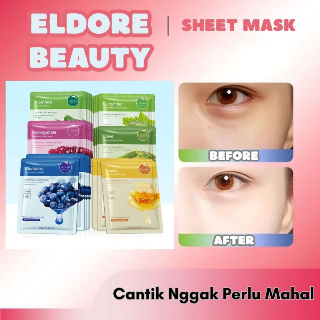 ELDORE Beauty Masker Facial Sheet Mask