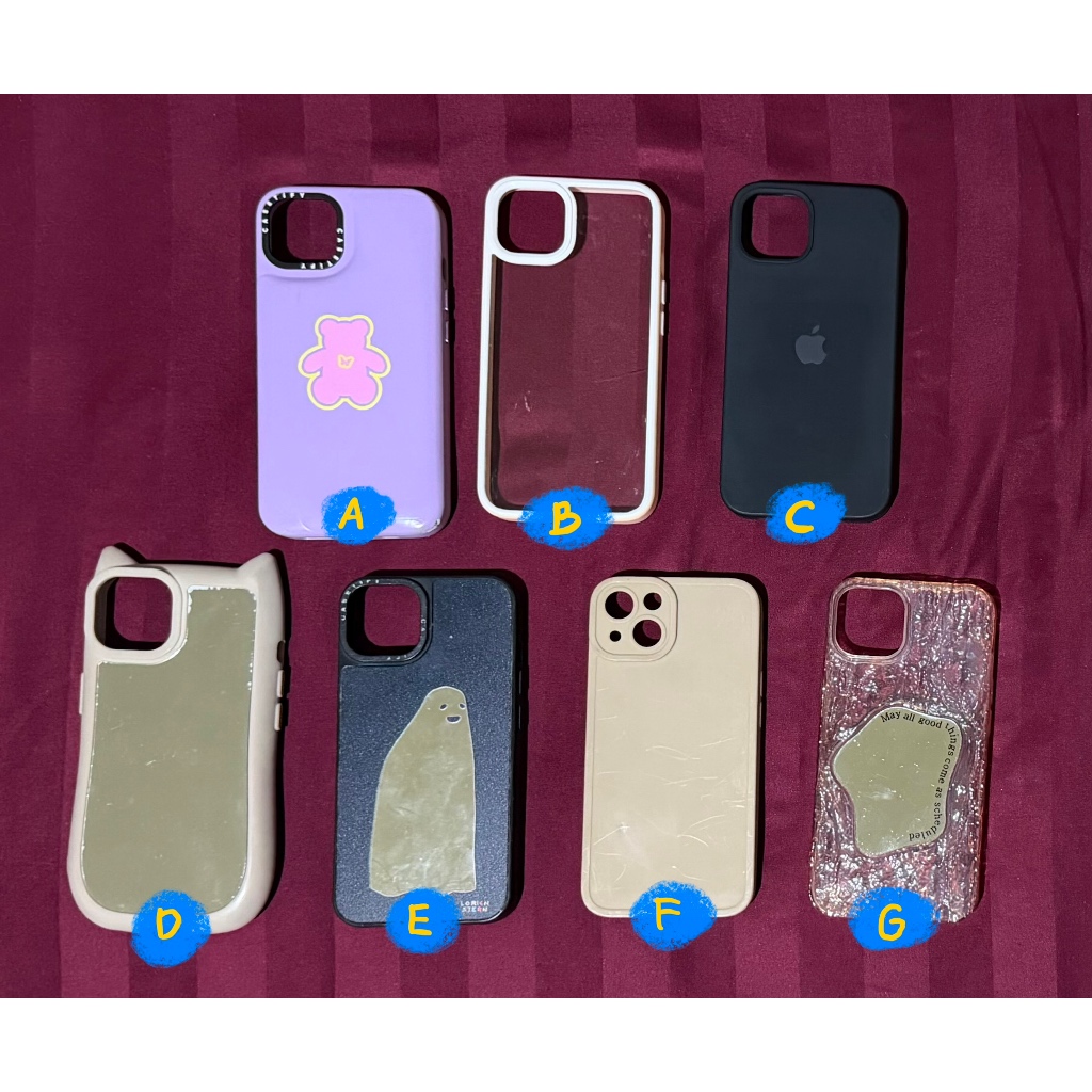 CASE CASING IPHONE 13 14 PRELOVED casetify mirror apple