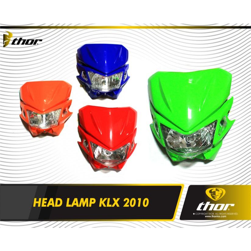 Headlamp KLX 150 Old 2010 Thor | Batok Lampu Depan KLX Trail | Headlamp KLX 150 2010 Plug & Play