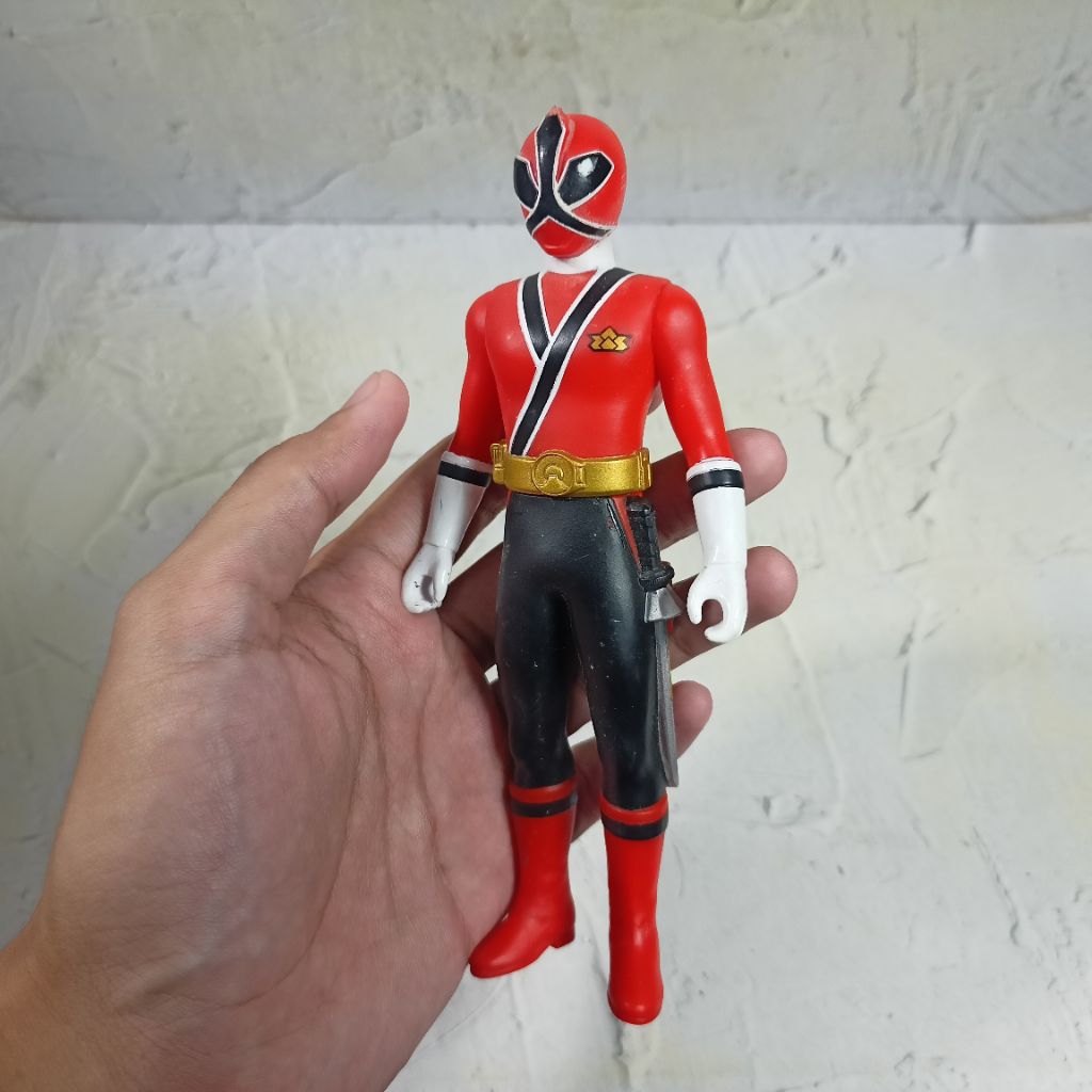 Sofubi Figure SHS Sentai Hero Series Shinkenger Shinken Red