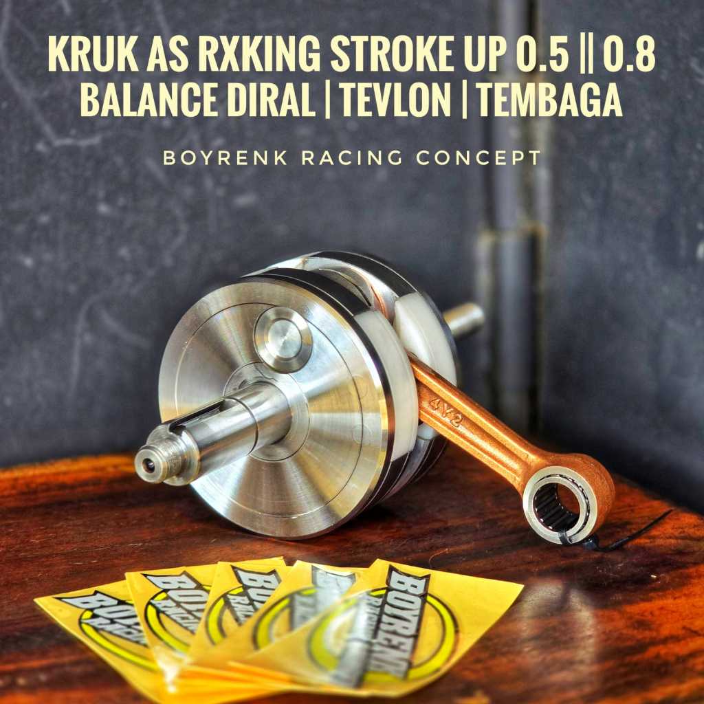 ASKRUK CRANK SHAFT CRANKSHAFT BANDUL KRUK AS YAMAHA RXK || RXK || RX KING || R X KING || RXKING STRO