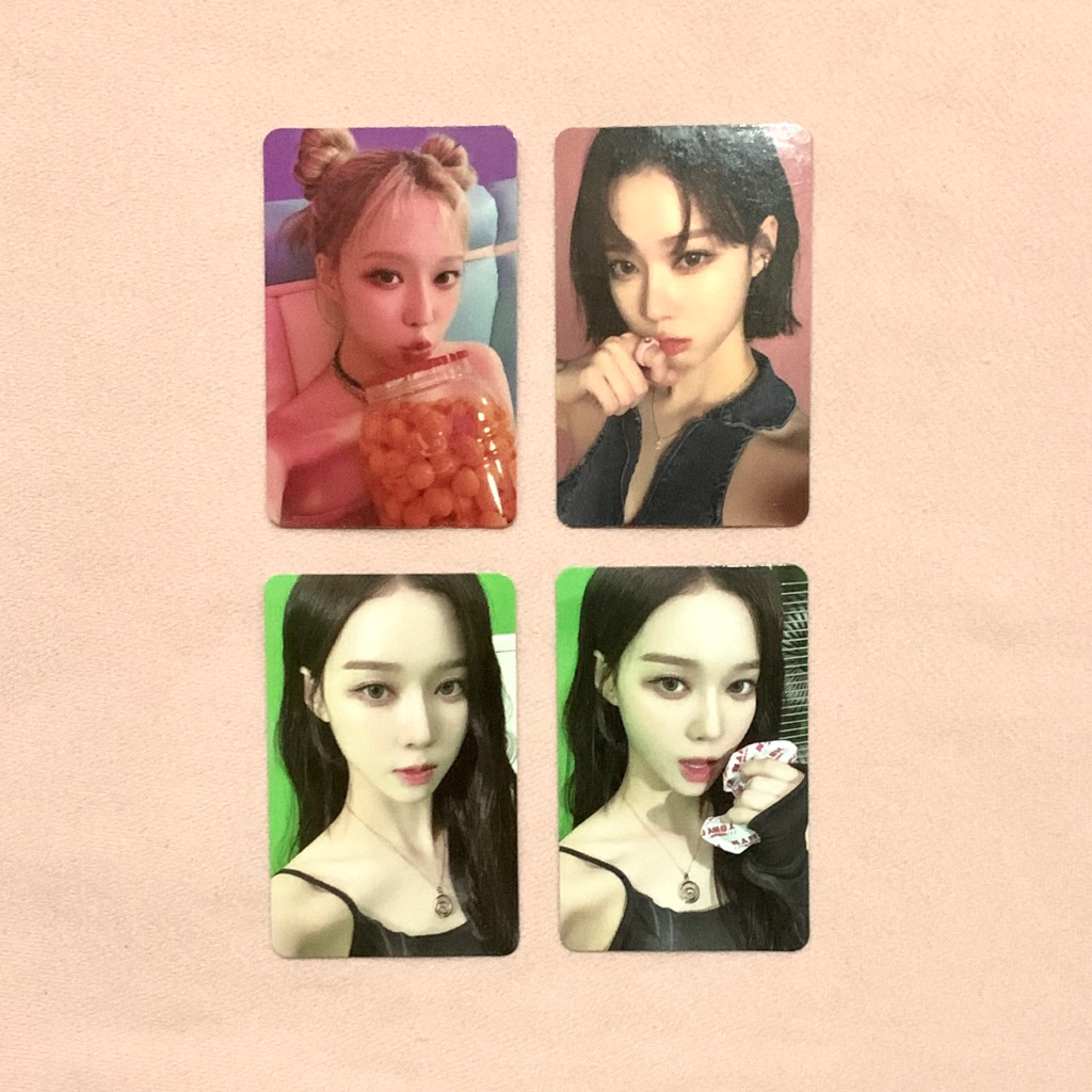 [OFFICIAL] WINTER AESP PHOTOCARD COME TO MY ILLUSSION RANDOM PACK TRADING CARD CTMI TC PHOTO PC POCA