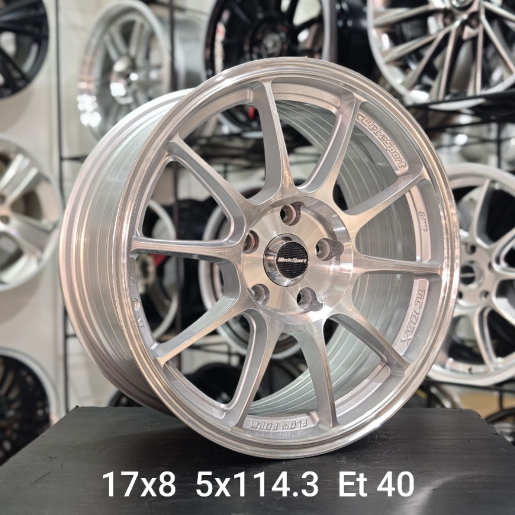 Velg Wedssport Tc105x R17 Pcd 5x114.3 Lebar 8 Et 40