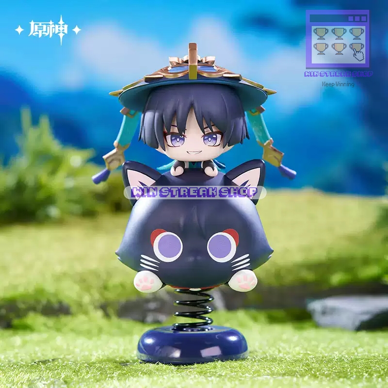 Genshin Impact Official Merchandise - Happy Shake Figure Wanderer / Happy Shake Figure Scaramouche /