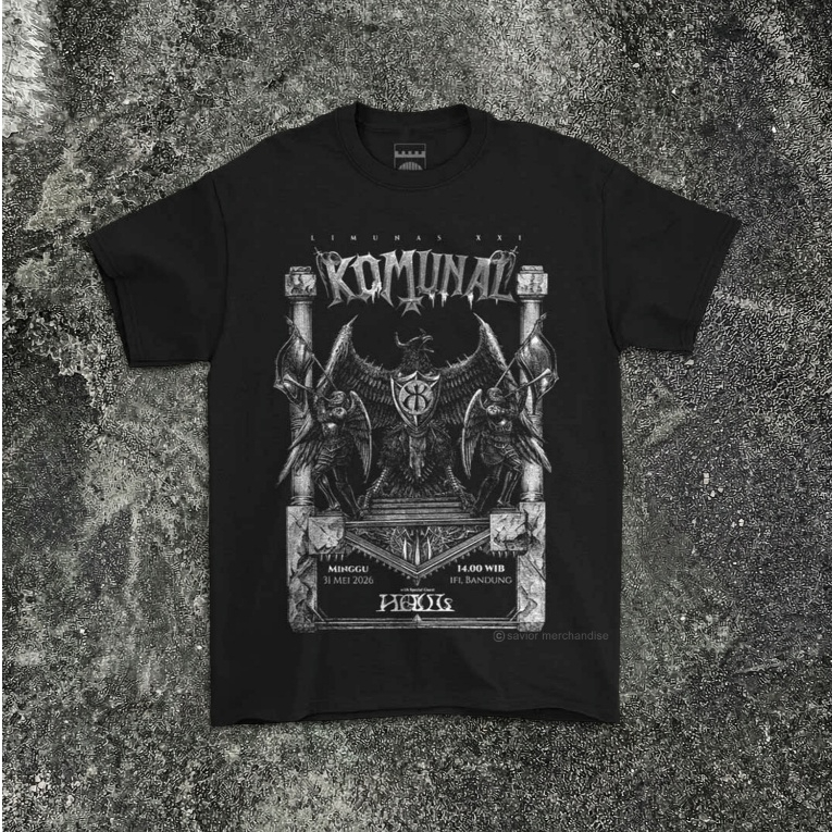 ORIGINAL T SHIRT KOMUNAL - LIMUNAS XXI RELEASE BY LIMUNAS