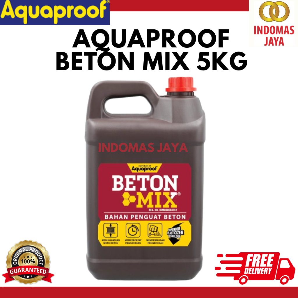 Aquaproof Betonmix Bahan Penguat Beton - 5 Kg