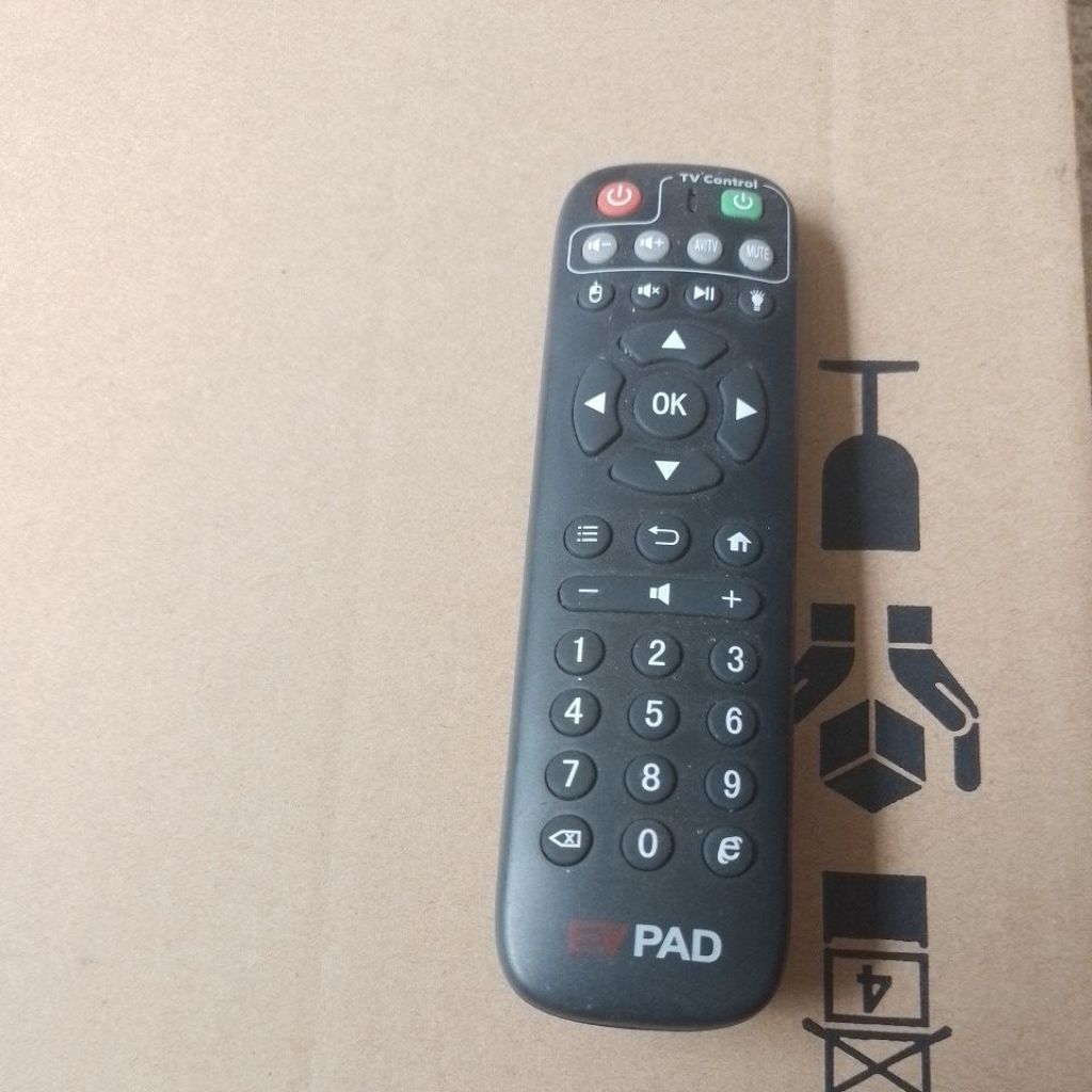 Remote control tv box evpad 5s 6k original