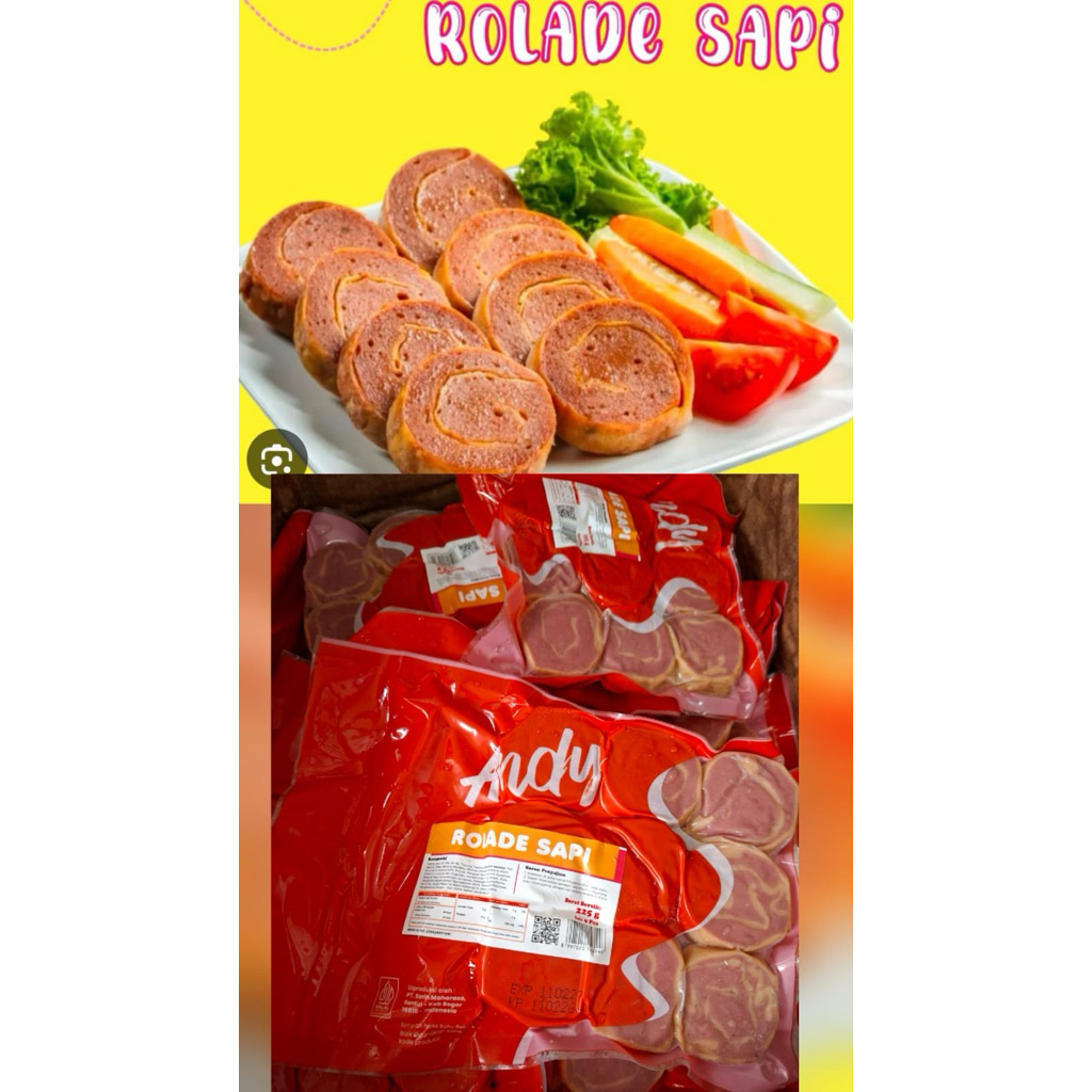 ROLADE ANDY isi 9 rolade sapi