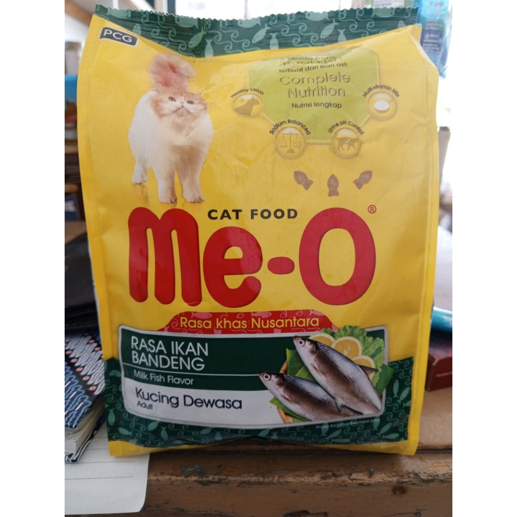 Makanan Kucing Kering Me-O Dry Food Ikan Bandeng 450gr