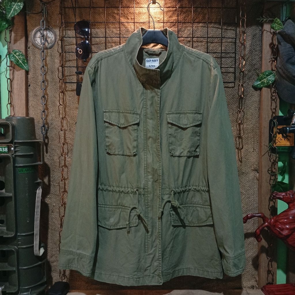jaket parka M65 old navy zipper ideal