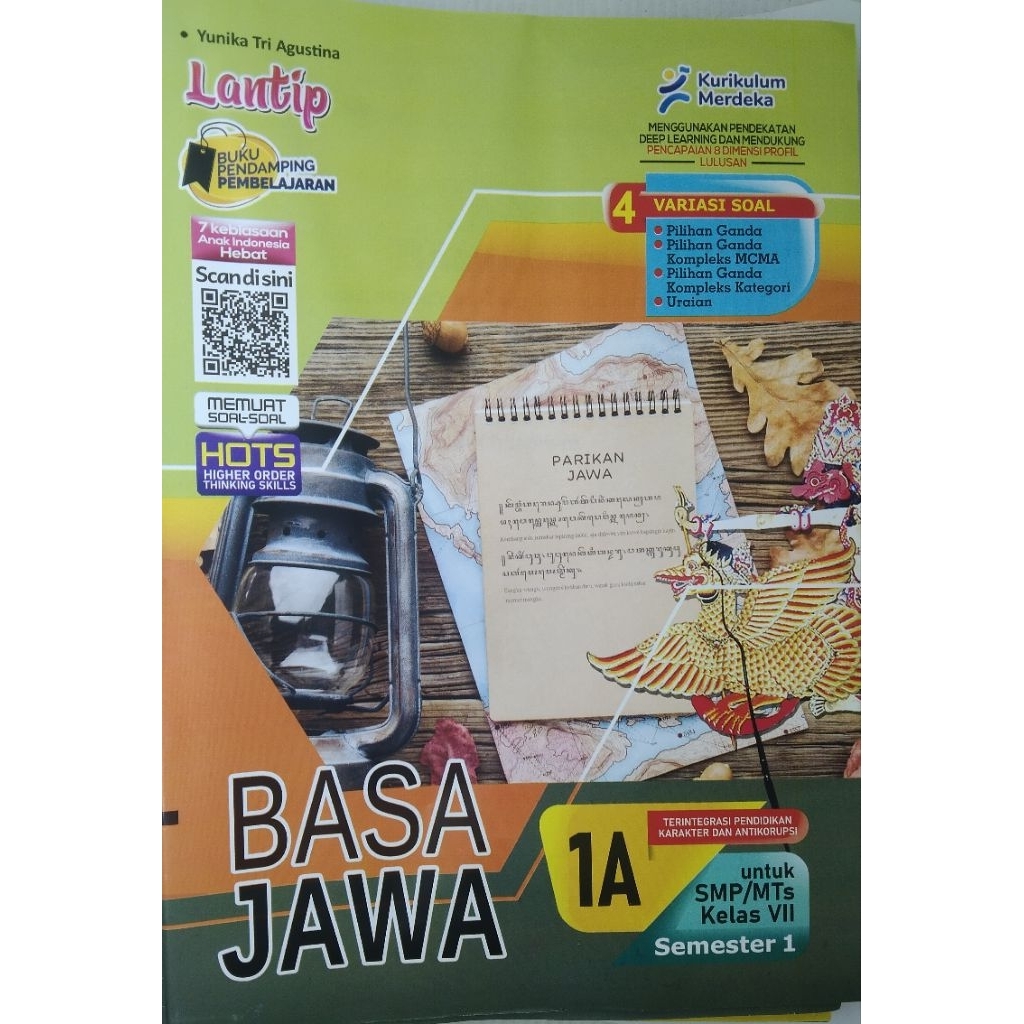 LKS SMP MTS BAHASA JAWA KELAS 7 8 9  SEMESTER 1 KURIKULUM MERDEKA