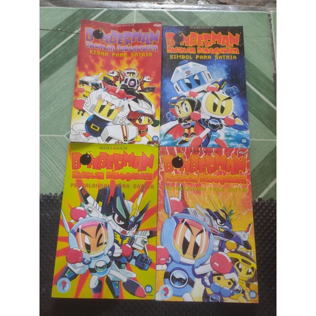 komik bomber bidaman 4 buku