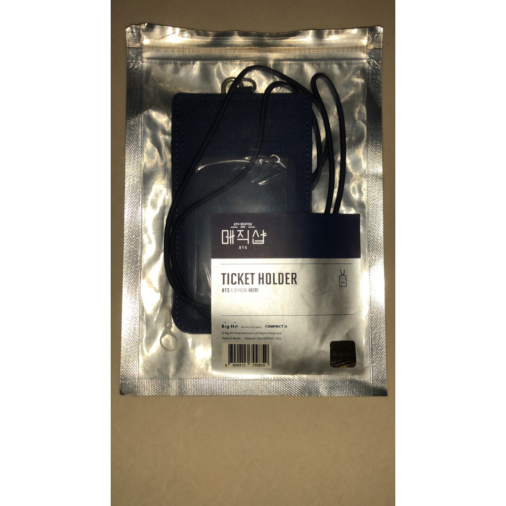 BTS - Ticket Holder 5th Muster Tiket Holder Limited Rare Card Holder