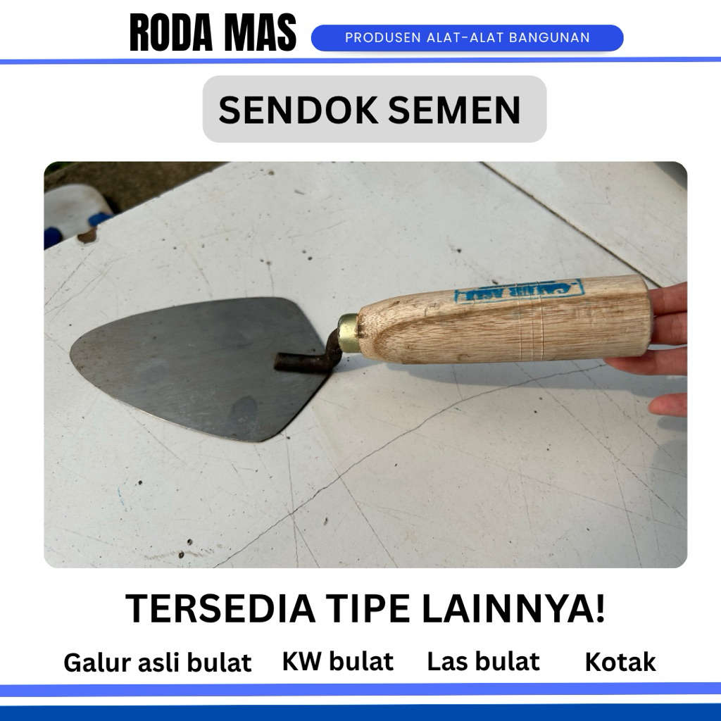 Sendok semen/sendok semen kotak/sendok semen galur