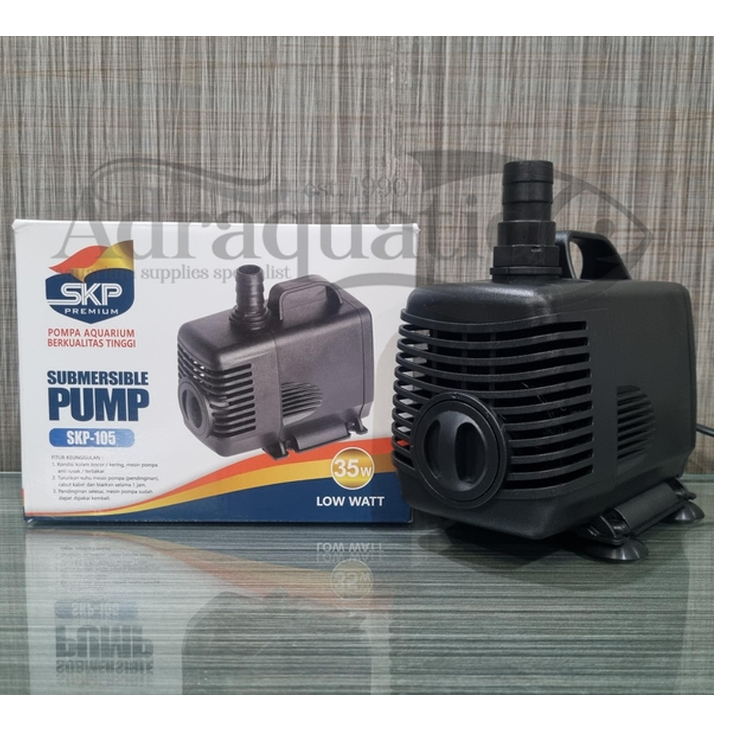 SKP-105 SUBMERSIBLE PUMP POMPA AIR CELUP FILTER AQUARIUM KOLAM AERASI