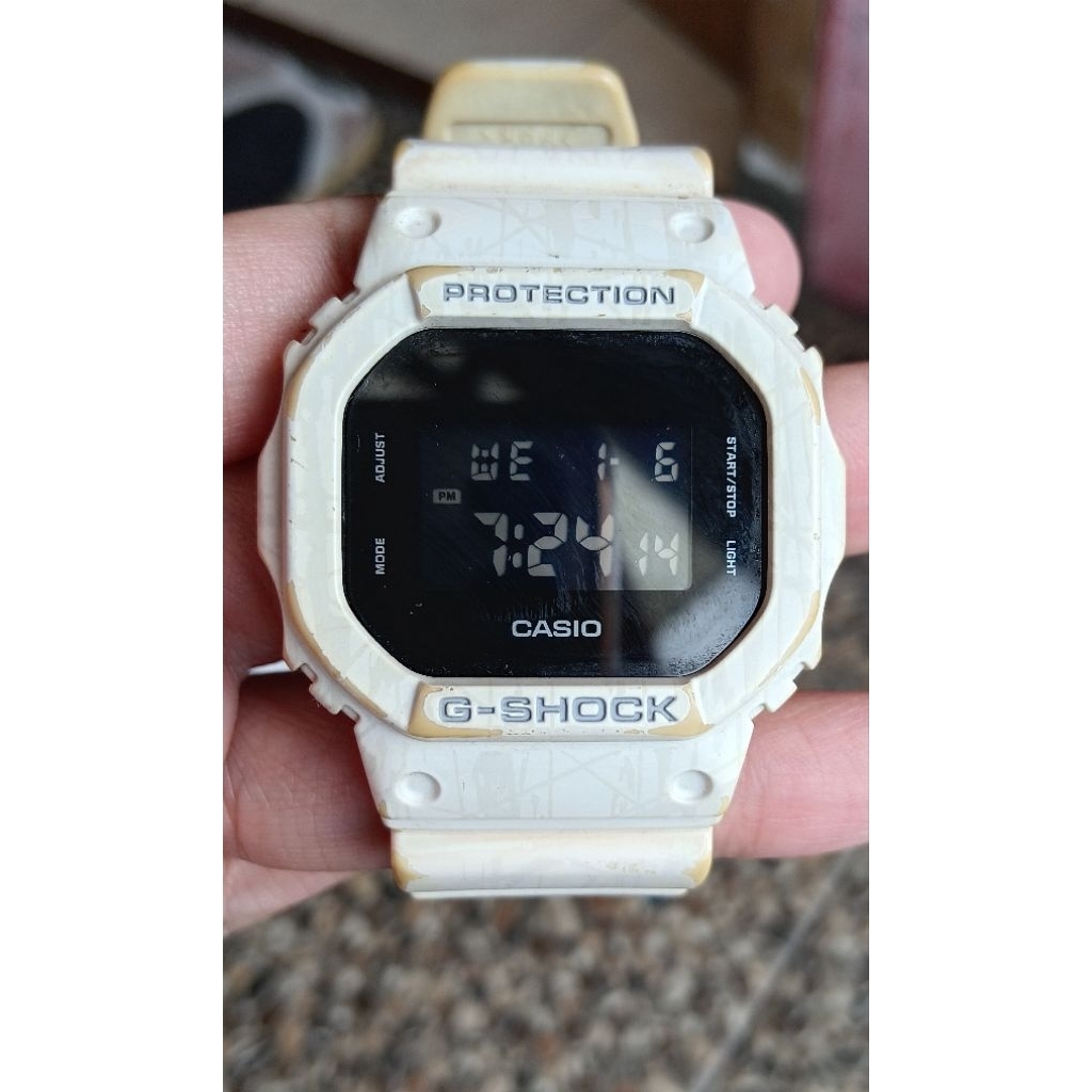 Casio G-Shock DW-5600SL Second/Bekas/Preloved