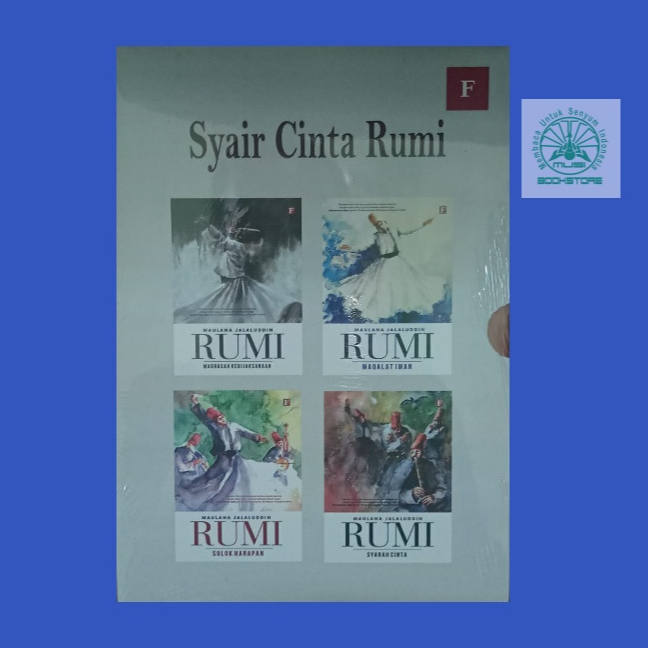 Paket Buku Syair Cinta Rumi - Jalaluddin Rumi Syarah Cinta Maqalat Iman Suluk Harapan Penerbit Forum