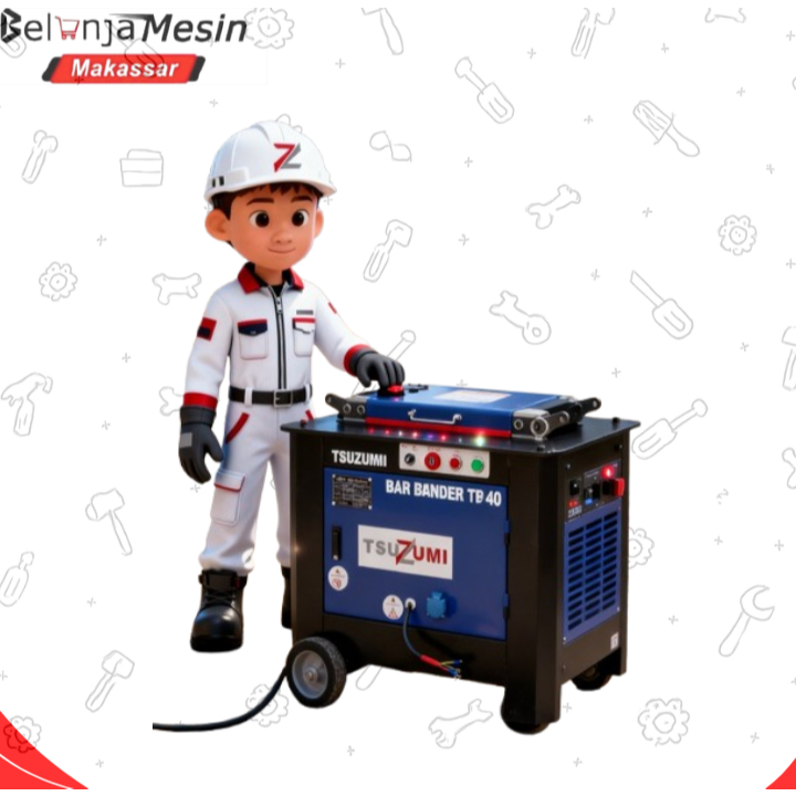 Mesin Pembesian Tsuzumi TB40 Tekuk Besi Cepat & Presisi