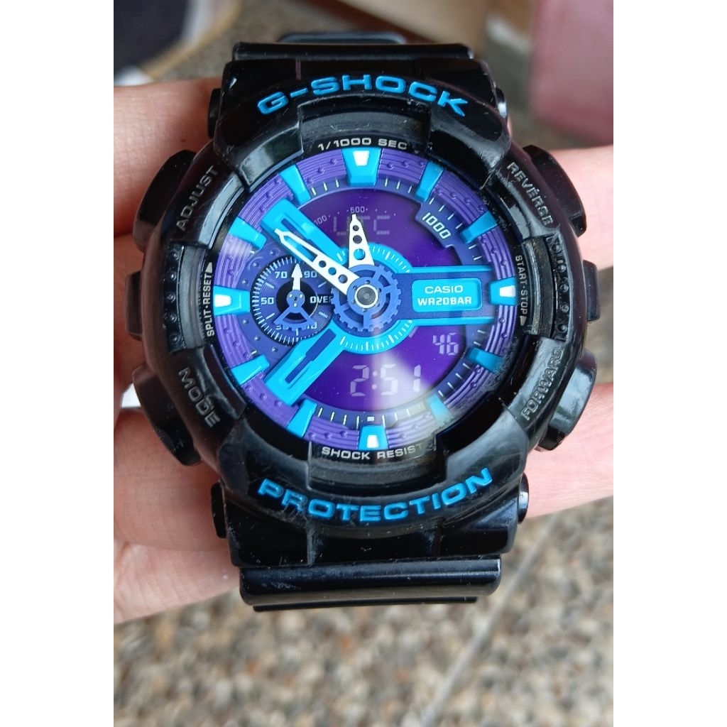 Casio G-Shock GA-110HC Second/Bekas/Preloved