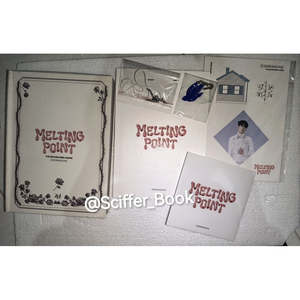 Album Zb1 Melting Point, Album Zhanghao solo [Cek DESK]