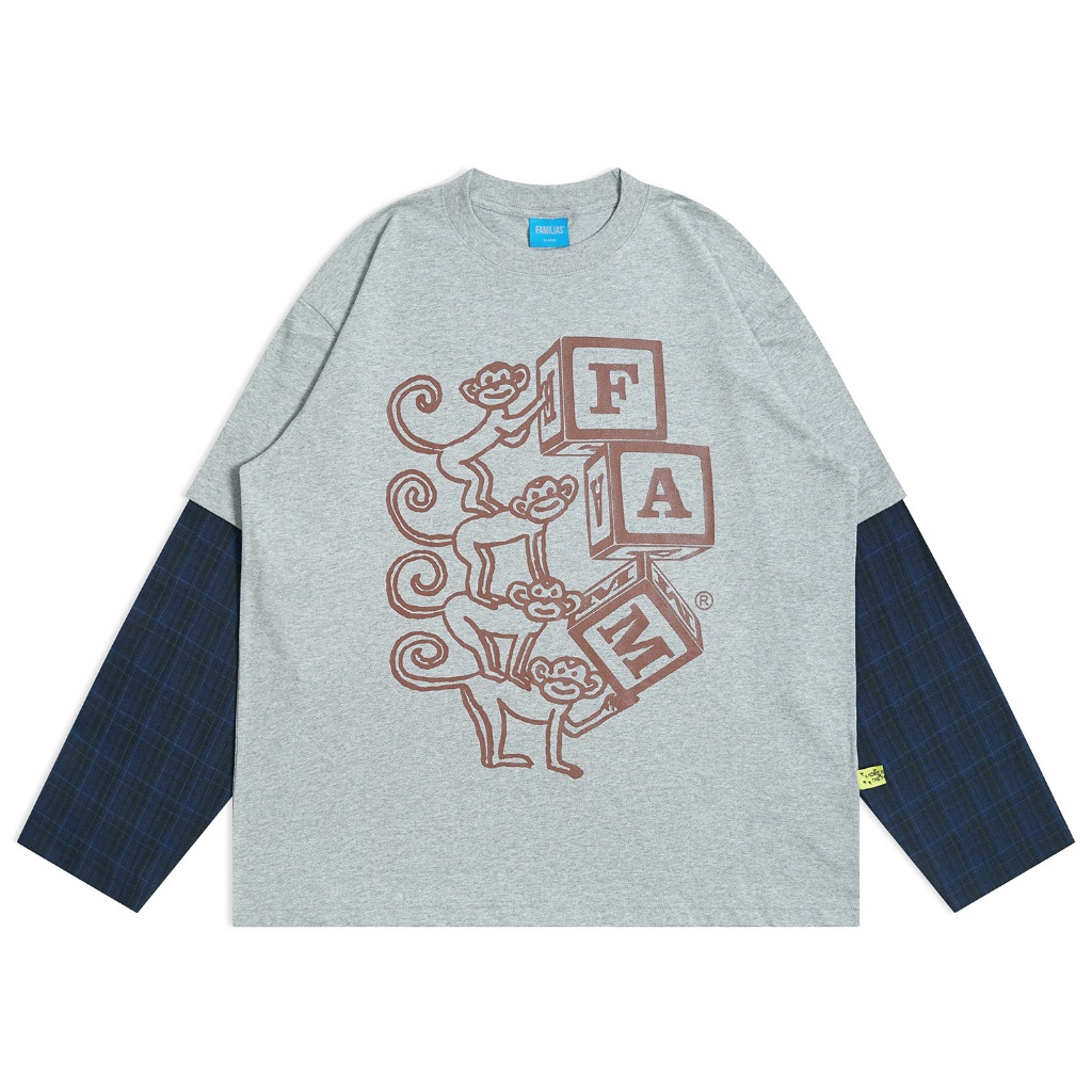Familias - Double Layer Longsleeve T-Shirt - Micha