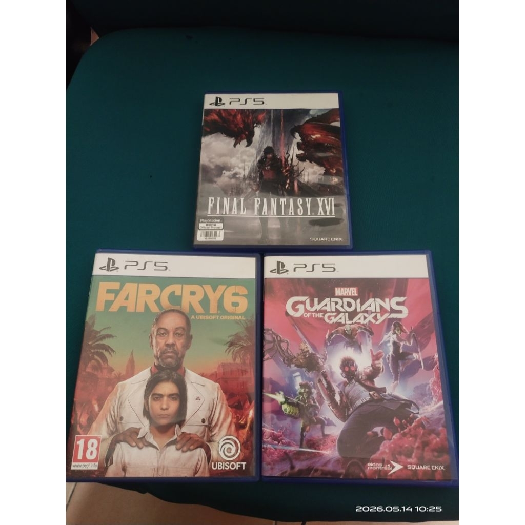paketan bd ps5 final fantasy xvi farcry 6 guardian of the galaxy