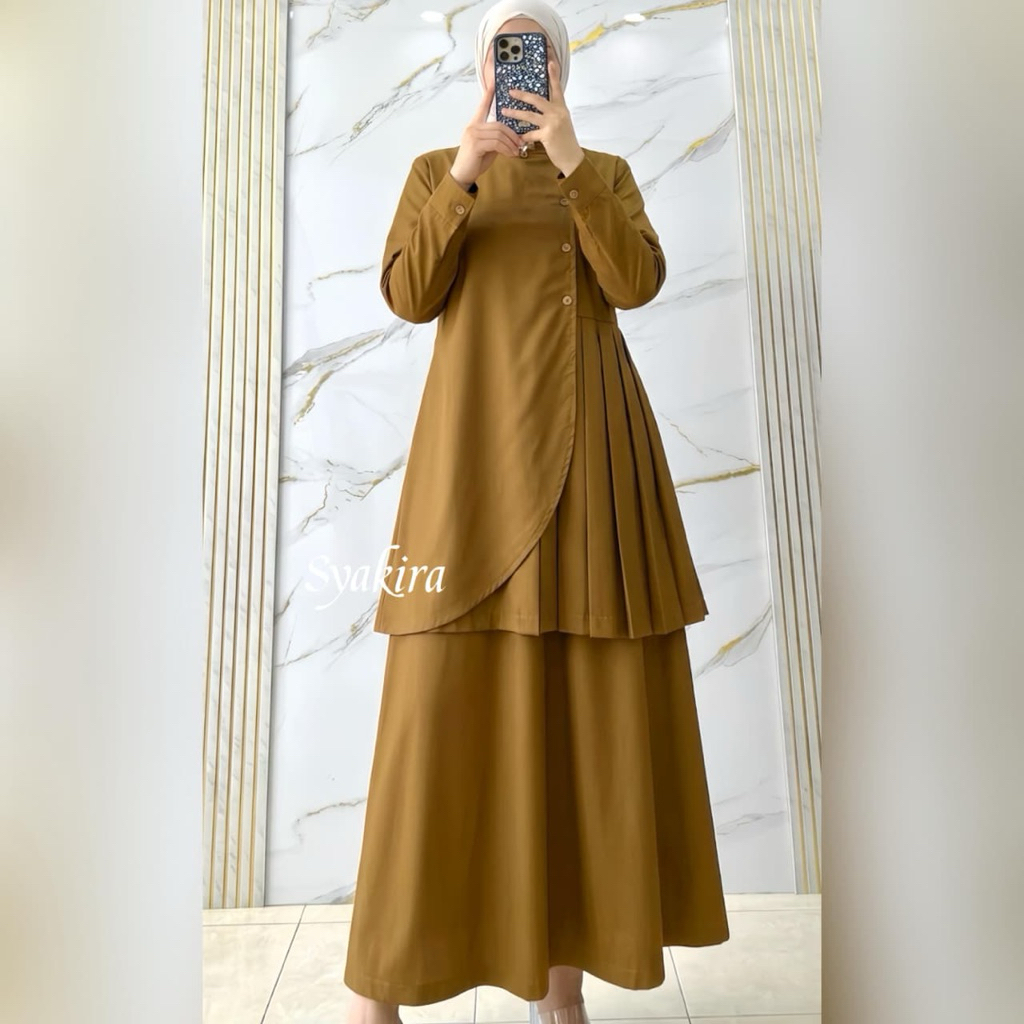 SET ROK Setelan Rok PEMDA TOYOBO FATIMAH Seragam kerja Seragam PNS ASN