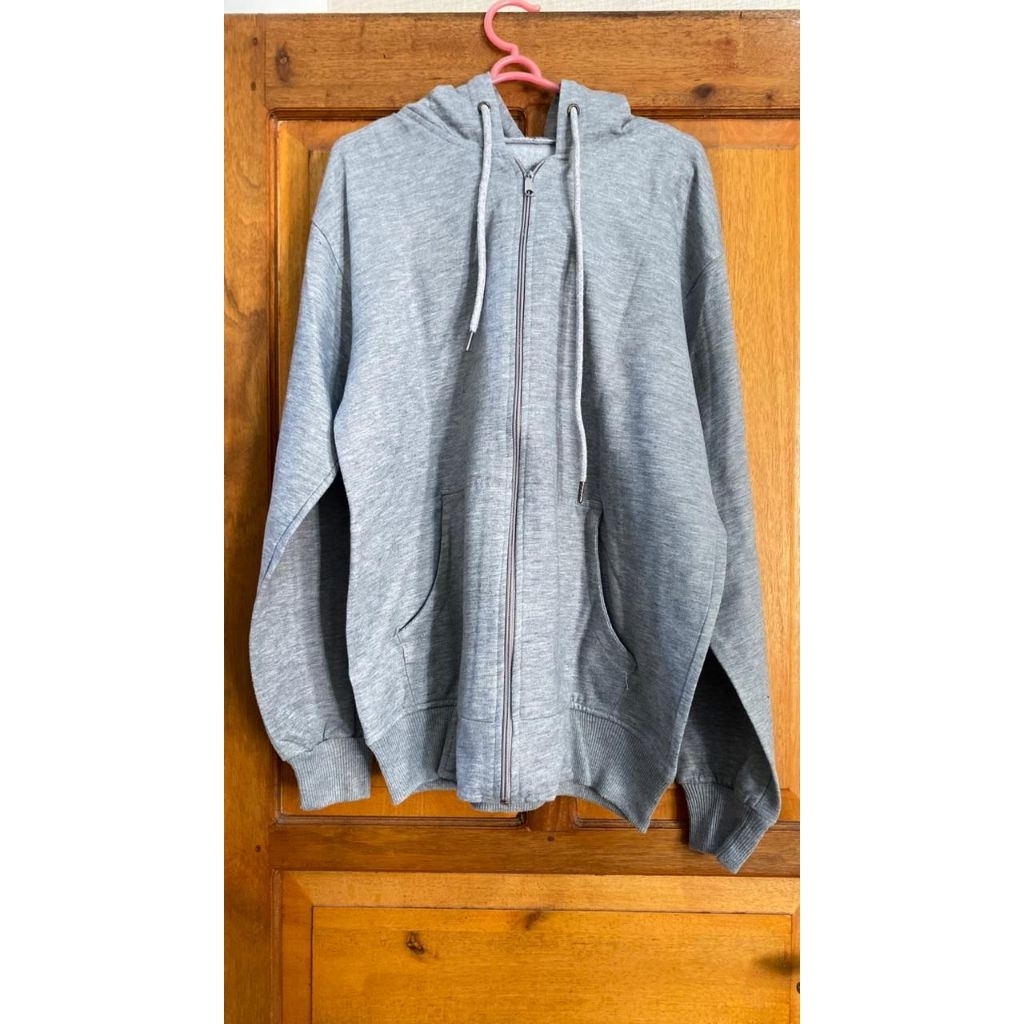 prel by ami hoodie ziper grey oversize