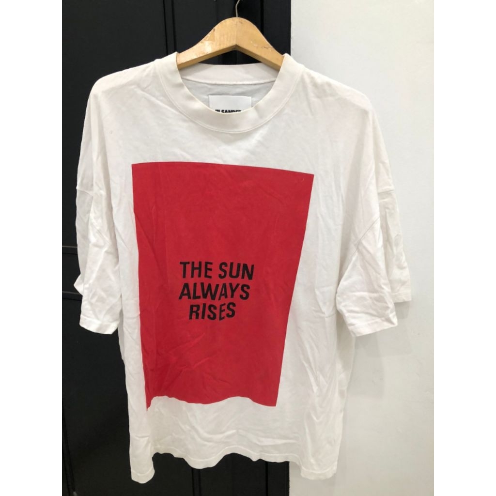 t-shirt Jil sander the sun always rises original