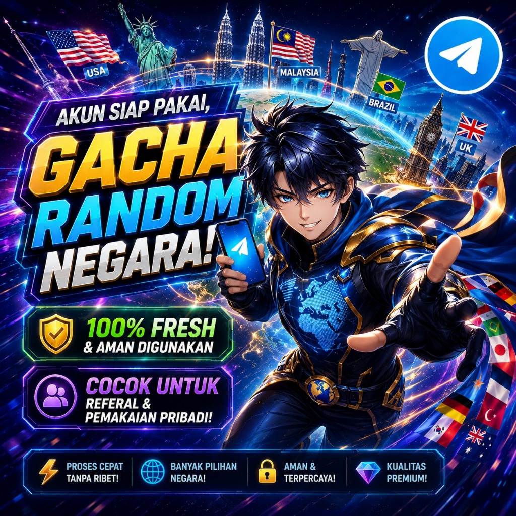 Akun Telegram Random Negara Fresh