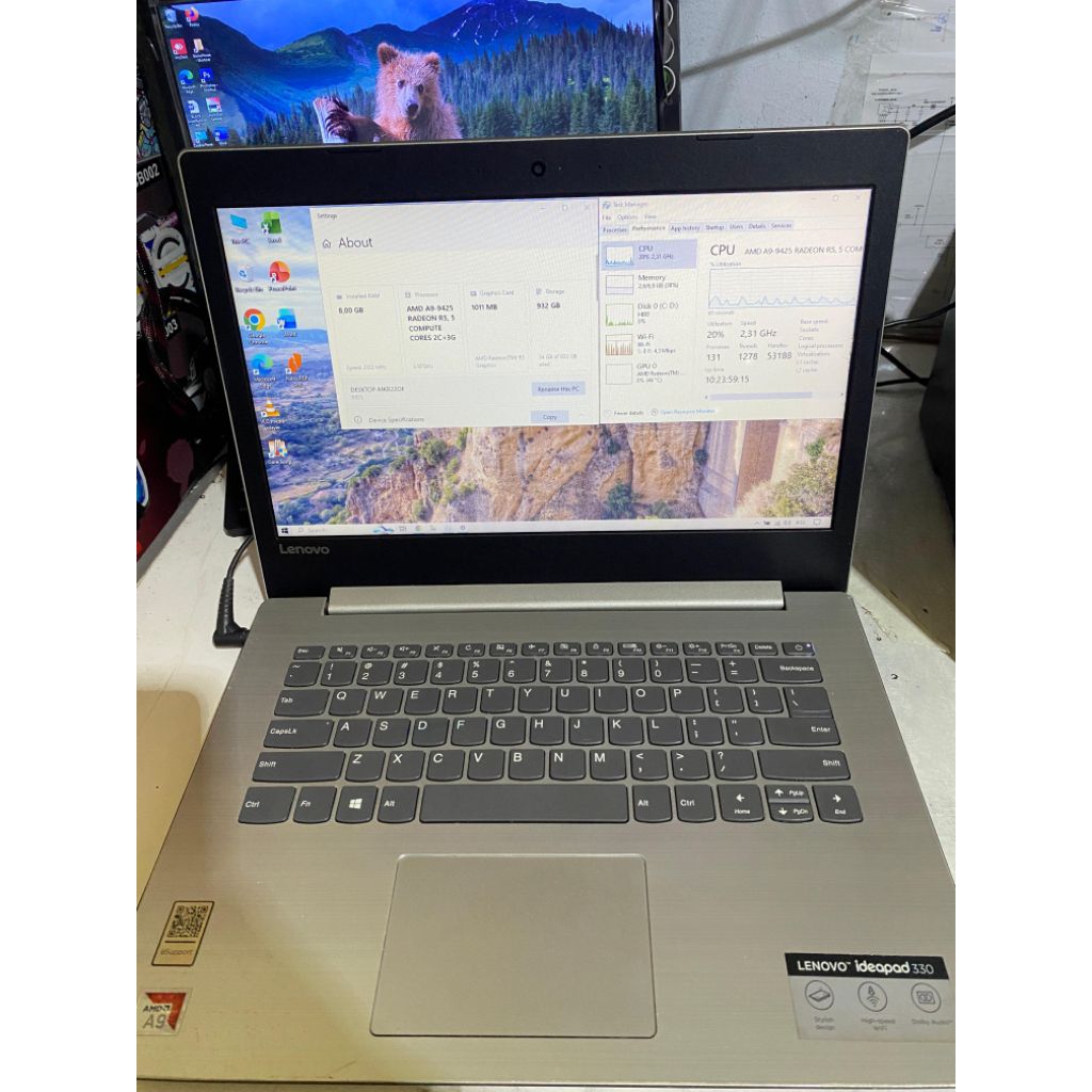 Laptop Lenovo IdeaPad 330-14AST Second Like NEW