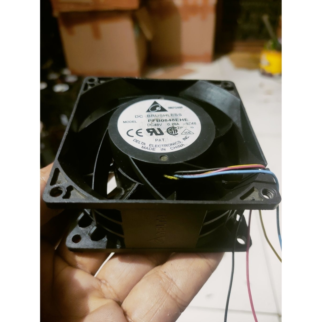 KIPAS FAN DC HIGH SPEDD 48V 0.28A 8CM DELTA