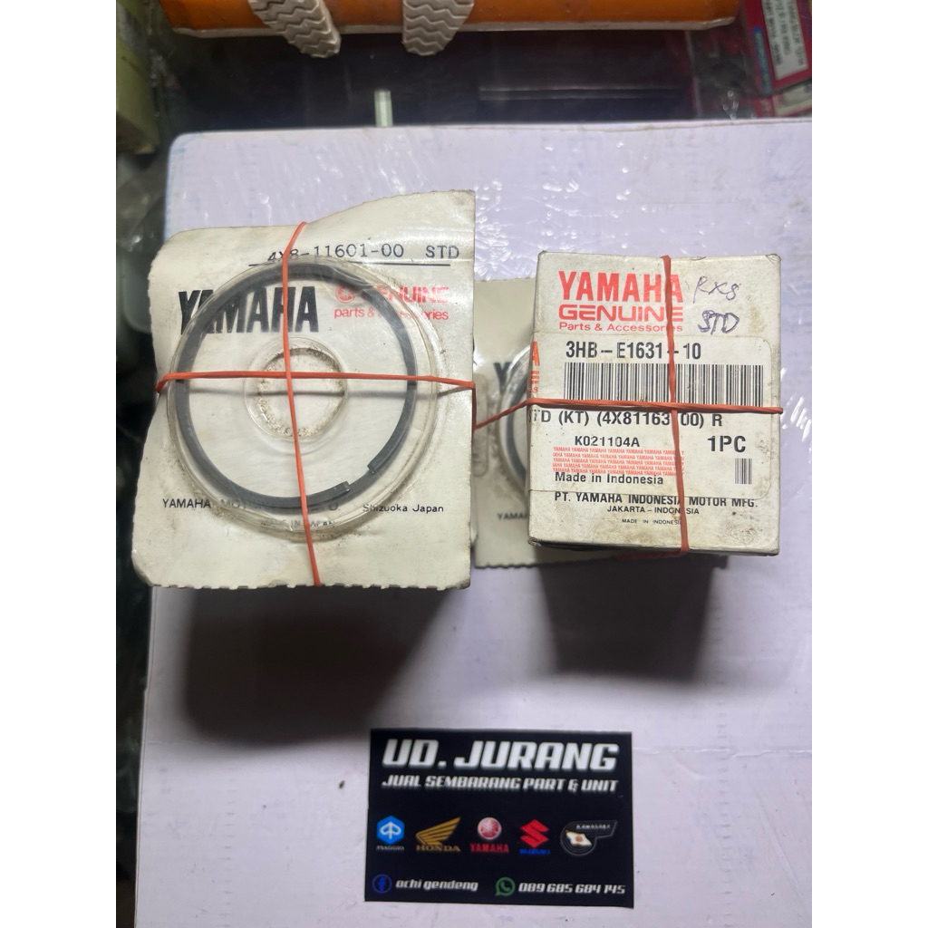 piston + ring piston yamaha rx spesial yt115 original