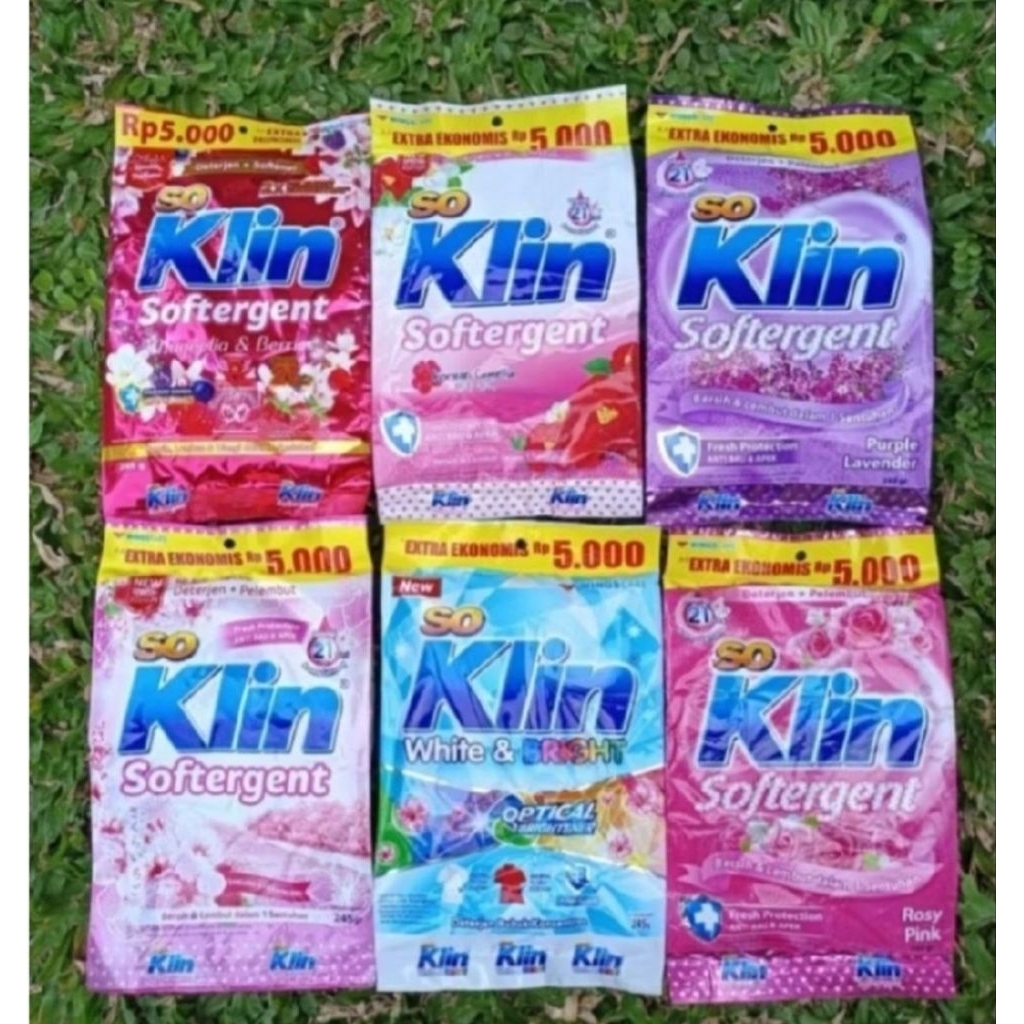 sabun cuci baju soklin 5000an (paketan)