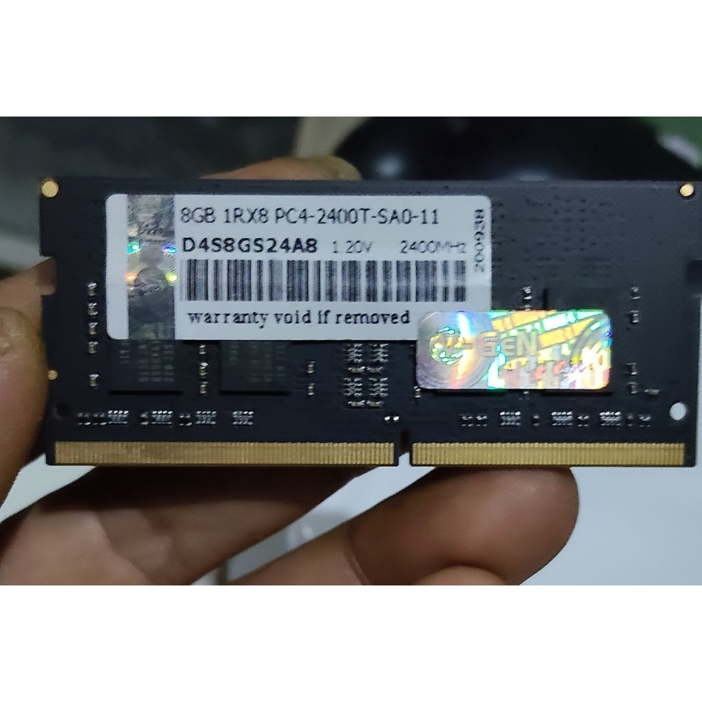 Ram laptop ddr4 8gb 2400T normal
