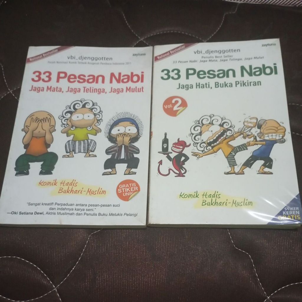 33 pesan nabi  vol 1 & 2 preloved