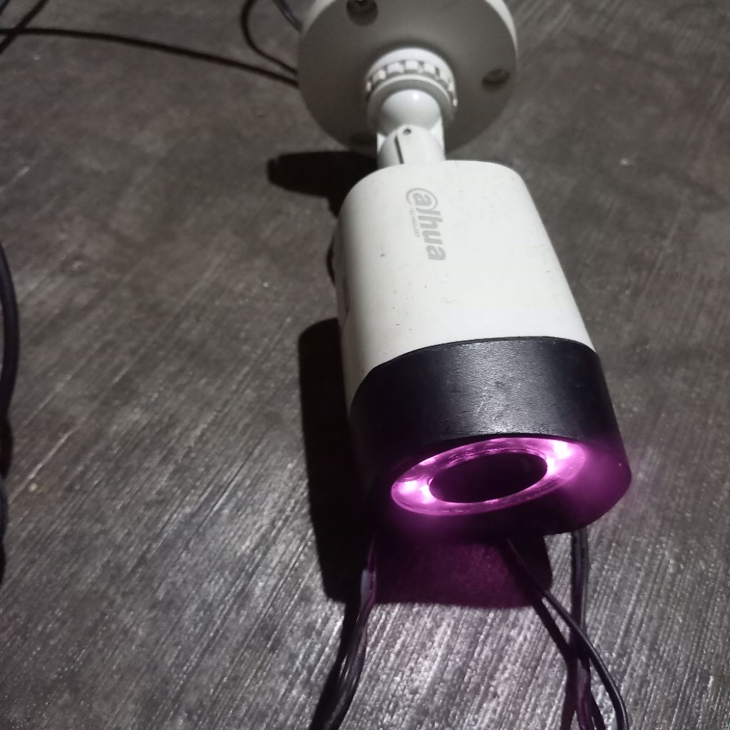 cctv @lhua kondisi lampu menyala merah belum cek melalui dvr