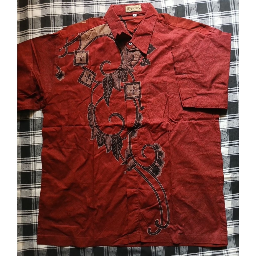 PRELOVED Atasan Batik Pria BLARAK PEKALONGAN