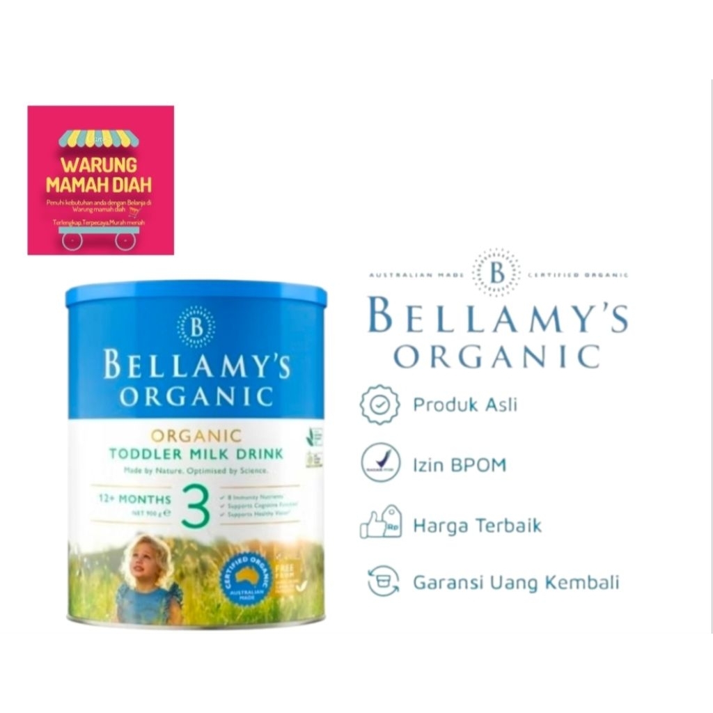 Bellamy's Organic Step 3 Toddler Milk Drink READY 2027