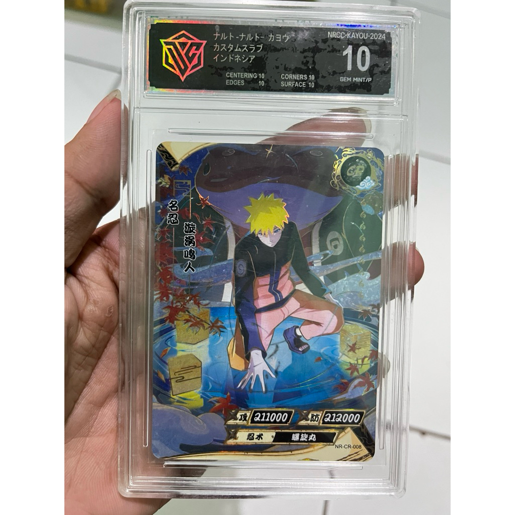 Kartu Naruto Kayou CR Naruto Slab G10