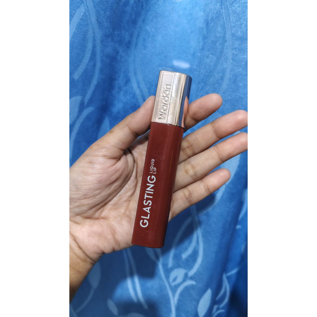 Preloved Wardah Lip Glasting Shade 06 Ruby Sparks