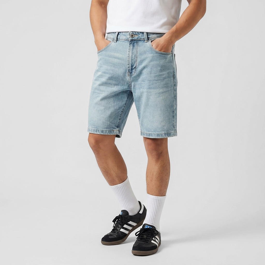 TRIPLE Celana Pendek Denim (363 848 01 BWC)