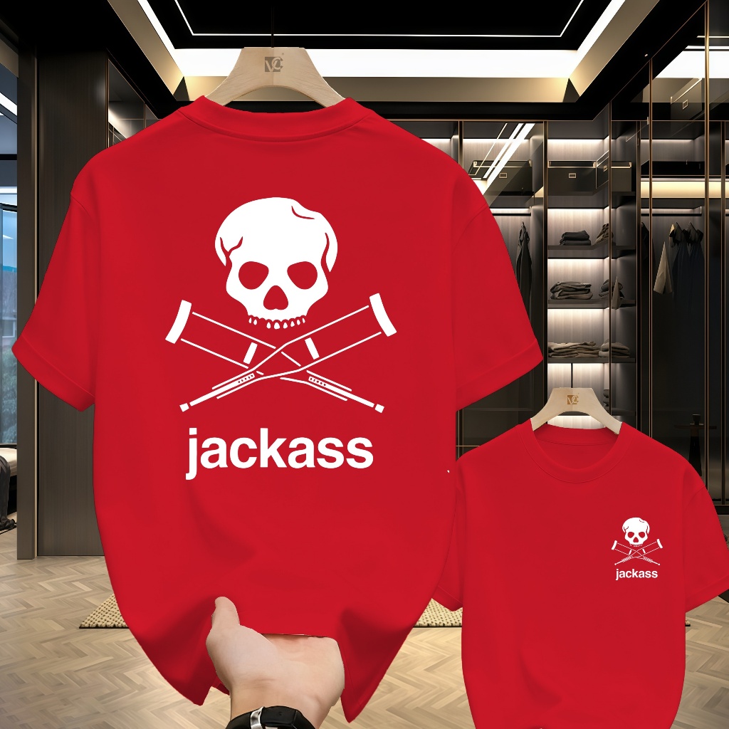 2026 Jackass Johnny Knoxville TV Show Tee Shirt Musik Televisi Show Bam Margera CKY Movie Promo Amer