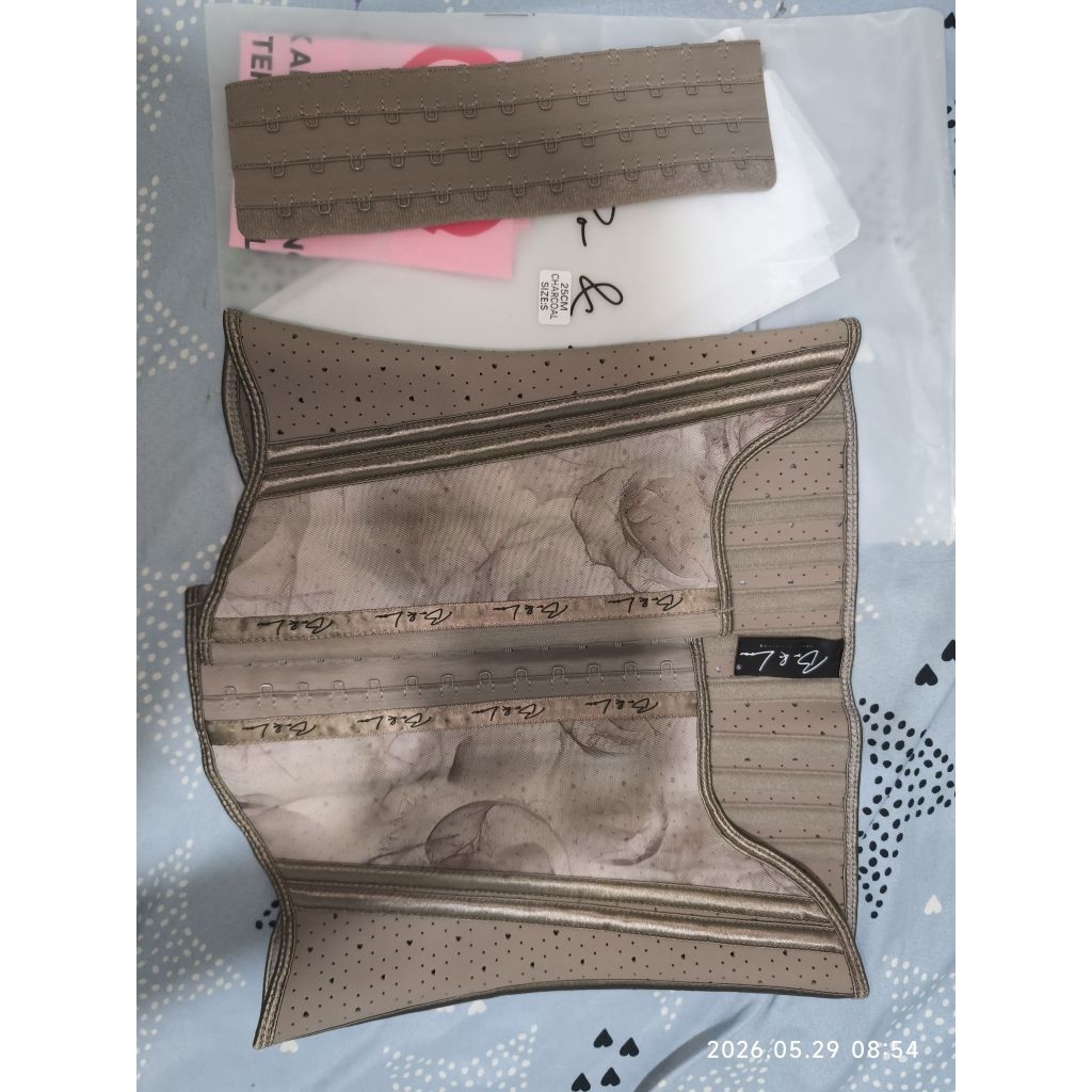 (PL) KORSET BONDLOU CIKOR BLOOMY CHARCOAL SIZE M TORSO 25CM