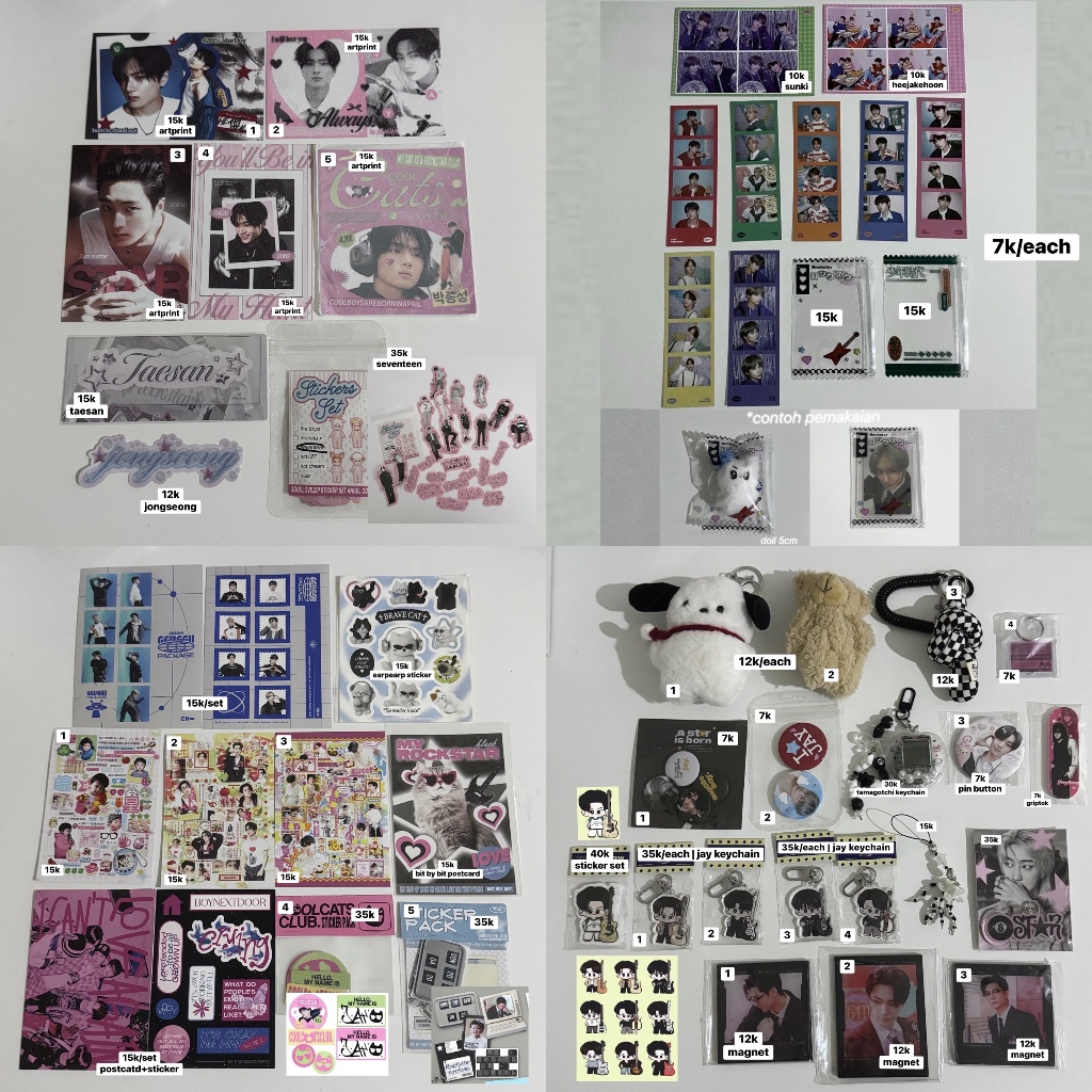 clearance sale enhypen jungwon heeseung jay jake sunghoon sunoo ni-ki 20cm binder 4p cushion slogan 