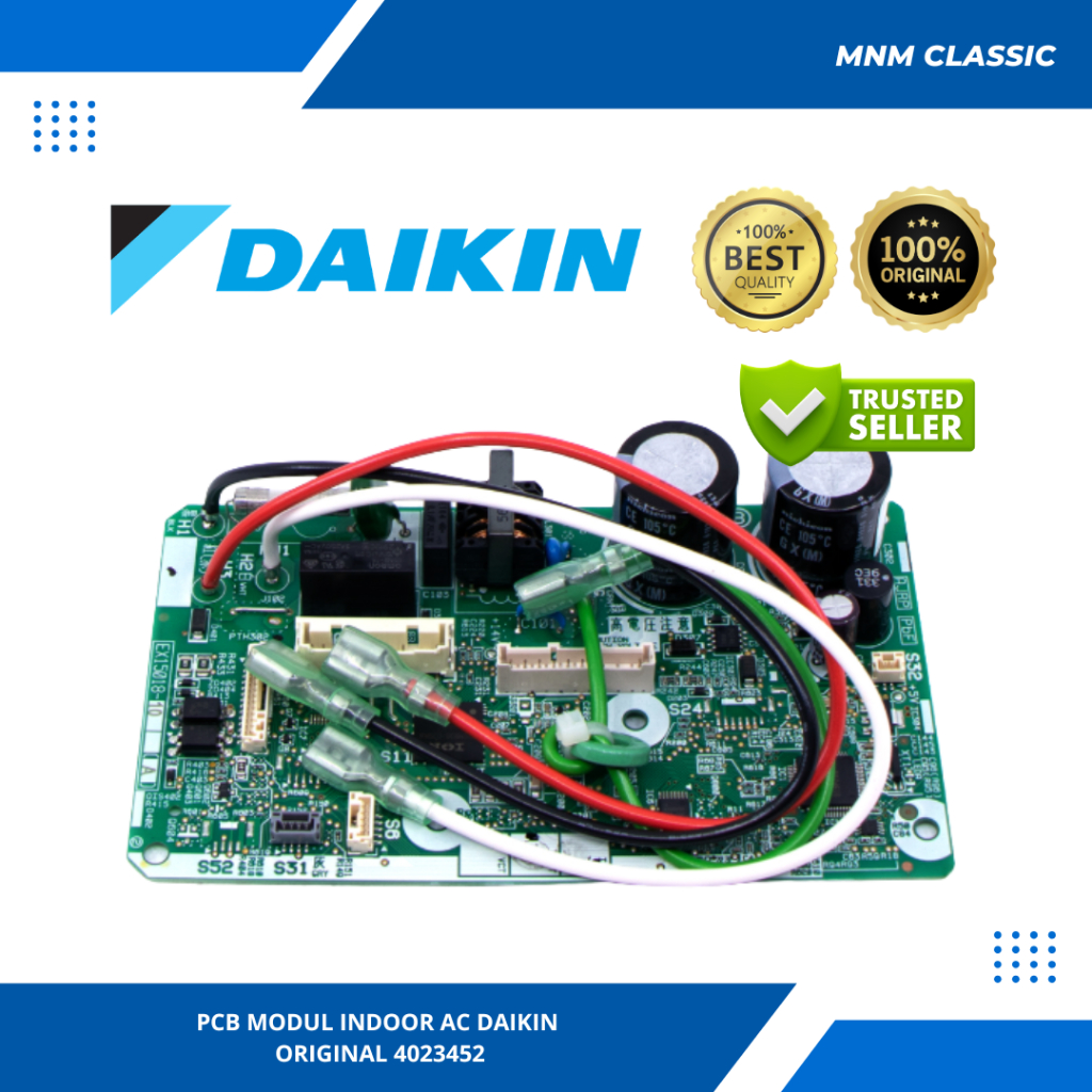 PCB MODUL INDOOR AC DAIKIN FTKC15TVM4 ORIGINAL 4023452